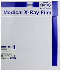Пленка для рентгенографии SFM синечувствительная X-Ray BF, 35 х 43 см 